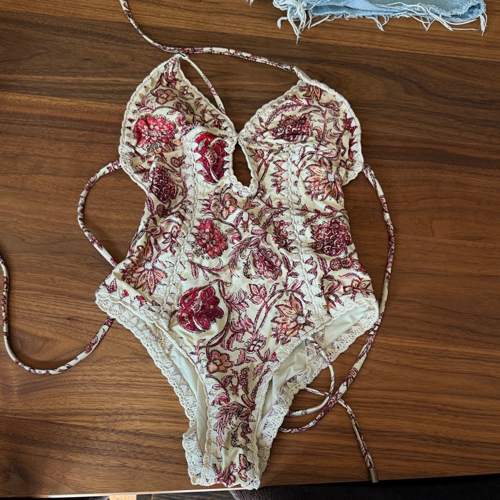 Elegant Floral Zimmerman One Piece Swimsuit